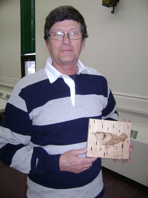 Gilles Paquette's Carving